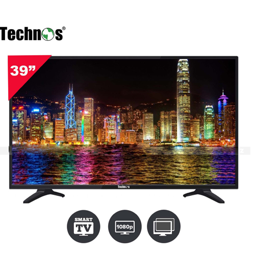 Technos 39 Inch Smart LED TV With Tempered Glass